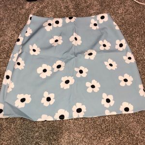 Flower design skirt